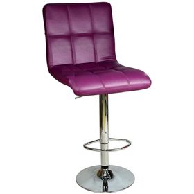 Boombar Carla 9503S0124 Mor Deri Bar Taburesi