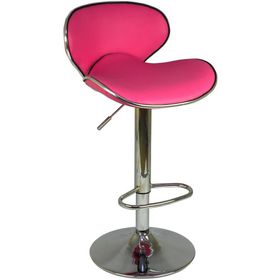 Boombar Pembe Deri Goa Bar Sandalyesi