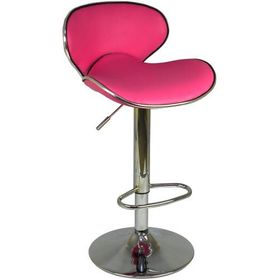 Boombar Pembe Deri Goa Bar Sandalyesi