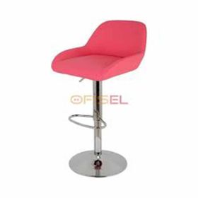 Boombar Texas 9506S0120 Pembe Deri Bar Taburesi