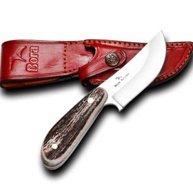 Bora 303 B Mini Yüzme Geyik Boynuzu Saplı Bıçak
