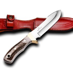 Bora 412 B Safari Geyik Boynuzu Saplı Bıçak