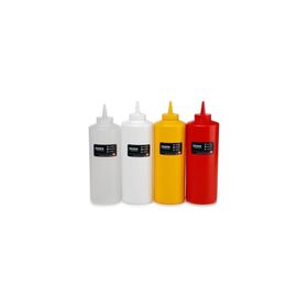Bora BO2104 950 ml Şeffaf Ketçap Mayonez Kapaklı Şişe