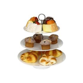 Bora BO386 3'lü 25 30 35 cm Gastronomi Teşhir Tepsisi