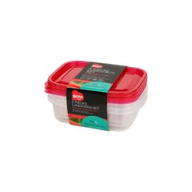 Bora BO535 3'lü Oval Saklama Kabı