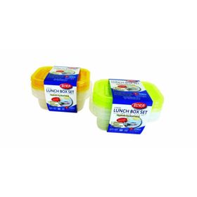 Bora BO540 3'lü Dikdörtgen Saklama Kabı