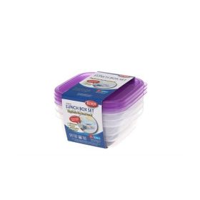 Bora BO545 3'lü Kare Saklama Kabı