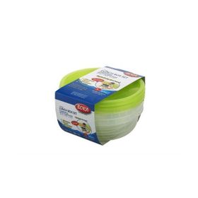Bora BO549 3'lü Set Yuvarlak Saklama Kabı