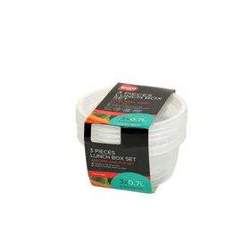 Bora BO550 3'Lü Set Yuvarlak Saklama Kabı