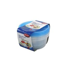 Bora BO550 3'Lü Set Yuvarlak Saklama Kabı