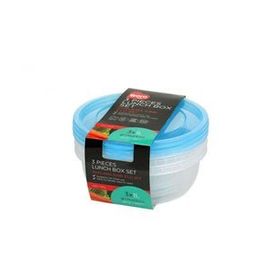 Bora BO551 3'lü Set 1000 ml Yuvarlak Saklama Kabı