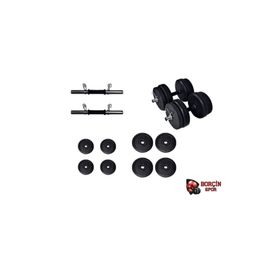 Borçin 30 kg Halter Dambıl Ağırlık Seti