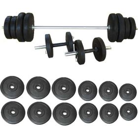 Borçin 80 kg Halter Dambıl Seti Ağırlık Plakaları