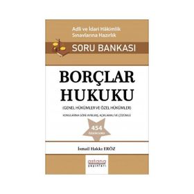 Borçlar Hukuku - Adli ve İdari Hakimlik Sınavı Soru Bankası