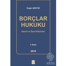 BORÇLAR HUKUKU - DOĞAN ŞENYÜZ