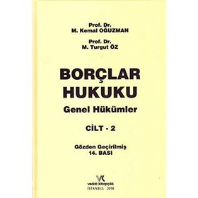 Borçlar Hukuku Genel Hükümler Cilt: 1 - Gökhan Antalya