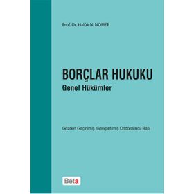 Borçlar Hukuku Genel Hükümler - Haluk N.Nomer