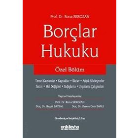 Borçlar Hukuku Özel Bölüm Kerem Cem Sanlı