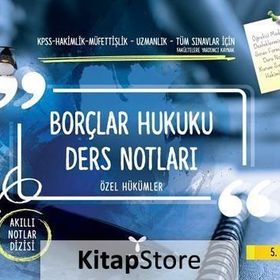 Borçlar Hukuku-Özel Hükümler-Ders Notları - Ömer Ergün