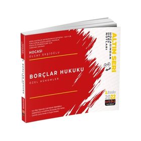 Borçlar Hukuku Özel Hükümler Hocasından Ders Notları 2022 Savaş Yayınevi