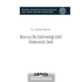 Borcun İfa Edilmediği Defi- Cüneyt Pekmez