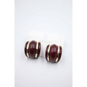 Bordo Akrilik Küpe