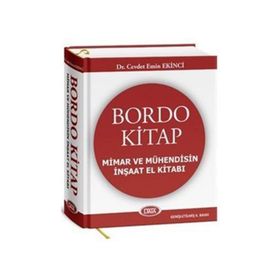 Bordo Kitap Mimar ve Mühendisin İnşaat El Kitabı - Data Yayınları