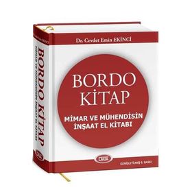Bordo Kitap Mimar ve Mühendisin İnşaat El Kitabı - Data Yayınları