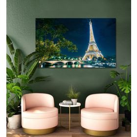 Bordo Sanat BRD-SNT-M-0205 65x40 cm Paris Dekoratif Duvar Kanvas Tablo