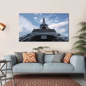 Bordo Sanat BRD-SNT-M-0258 70x40 cm Eyfel Kulesi Dekoratif Duvar Kanvas Tablo
