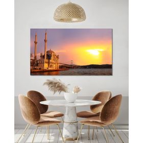 Bordo Sanat BRD-SNT-M-0285 70x40 cm İstanbul Dekoratif Duvar Kanvas Tablo