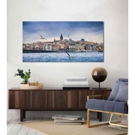 Bordo Sanat BRD-SNT-M-0290 80x40 cm İstanbul Dekoratif Duvar Kanvas Tablo