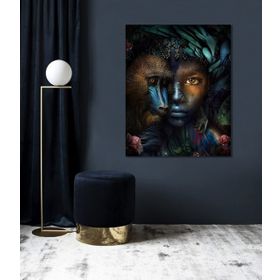 Bordo Sanat BRD-SNT-M-0556 50x60 cm Çocuk Dekoratif Duvar Kanvas Tablo