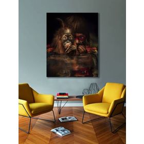 Bordo Sanat BRD-SNT-M-0644 70x85 cm Çocuk Dekoratif Duvar Kanvas Tablo