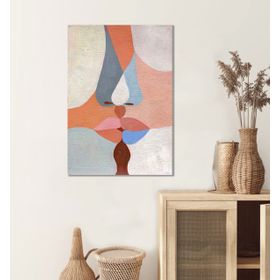 Bordo Sanat BRD-SNT-M-0860 60x85 cm Soyut Dekoratif Duvar Kanvas Tablo