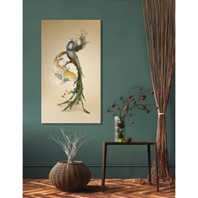 Bordo Sanat BRD-SNT-M-1066 70x125 cm Hayvanlar Dekoratif Duvar Kanvas Tablo