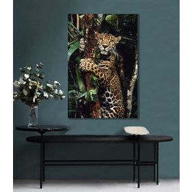 Bordo Sanat BRD-SNT-M-1212 70x105 cm Kaplan Dekoratif Duvar Kanvas Tablo