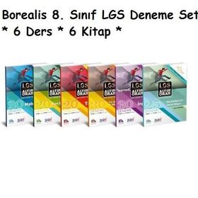 Borealis 8. Sınıf LGS Altın Oran Türkçe 20 Deneme-Borealis Yayıncılık
