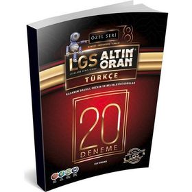 Borealis 8. Sınıf LGS Altın Oran Türkçe 20 Deneme-Borealis Yayıncılık