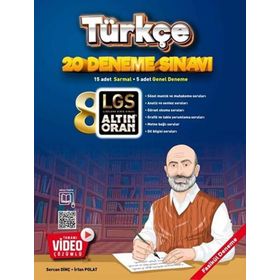Borealis 8. Sınıf LGS Altın Oran Türkçe 20 Deneme-Borealis Yayıncılık