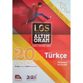 Borealis 8. Sınıf LGS Altın Oran Türkçe 20 Deneme-Borealis Yayıncılık