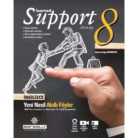 Borealis İngilizce 8. Sınıf Learned Support All in Konu Anlatımlı Soru Bankası