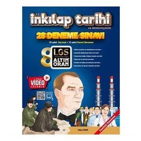 Borealis Yayınları - 8. Sınıf T.C. İnkılap Tarihi ve Atatürkçülük Altın Oran 20 Deneme