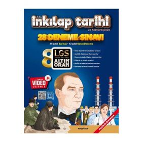 Borealis Yayınları - 8. Sınıf T.C. İnkılap Tarihi ve Atatürkçülük Altın Oran 20 Deneme