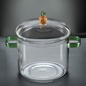 Borglas Ananas Serie Cam 16 cm Derin Tencere