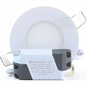 Borled BL-S1-2001 3000k Yuvarlak Alüminyum Kasa 3W Günışığı Slim Led Panel