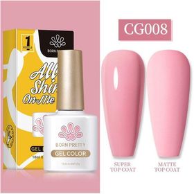 Born Pretty 55845 10 ml Silky White Serisi No:CG008 Kalıcı Oje