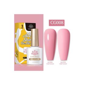 Born Pretty 55845 10 ml Silky White Serisi No:CG008 Kalıcı Oje