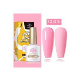 Born Pretty 55845 10 ml Silky White Serisi No:CG010 Kalıcı Oje