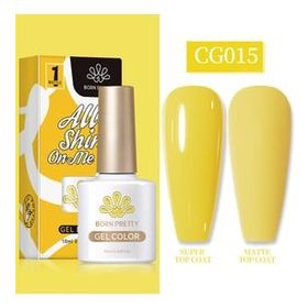 Born Pretty 55845 10 ml Silky White Serisi No:CG015 Kalıcı Oje